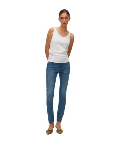 Vero Moda Tank Top mit U-Ausschnitt in Weiß
