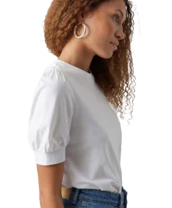 Vero Moda T-Shirt Kerry mit Rundhals in Weiß