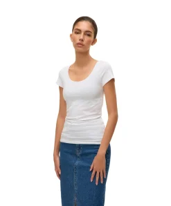 Vero Moda T-Shirt Maxi My Soft in weiß