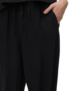 Vero Moda Wide Leg Hose Linn in Schwarz