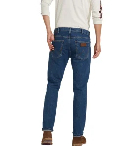 Wrangler Greensboro - Darkstone Jeans mit geradem Bein