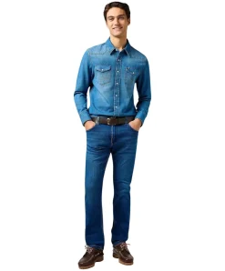 Wrangler Greensboro Jeans Straight Fit in Dandelion