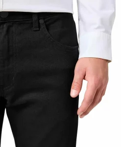 Wrangler Greensboro Jeans Regular Fit in Schwarz