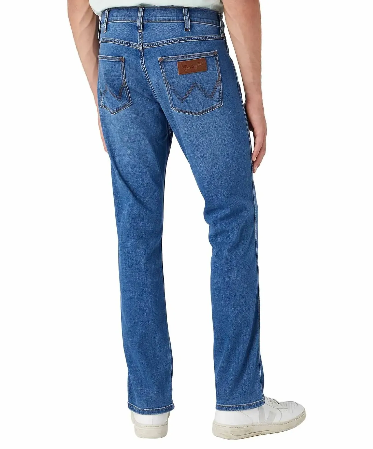 Wrangler Greensboro Jeans Straight Fit in Softwear Optik