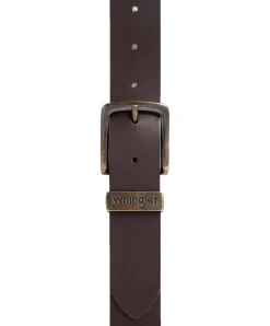 Wrangler Gürtel Basic Stitched Belt in Brown