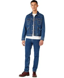 Wrangler Herren Jeans Western Slim in 6 Months Färbung