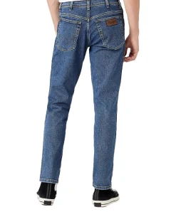Wrangler Herren-Jeans Texas Slim in Stonewash