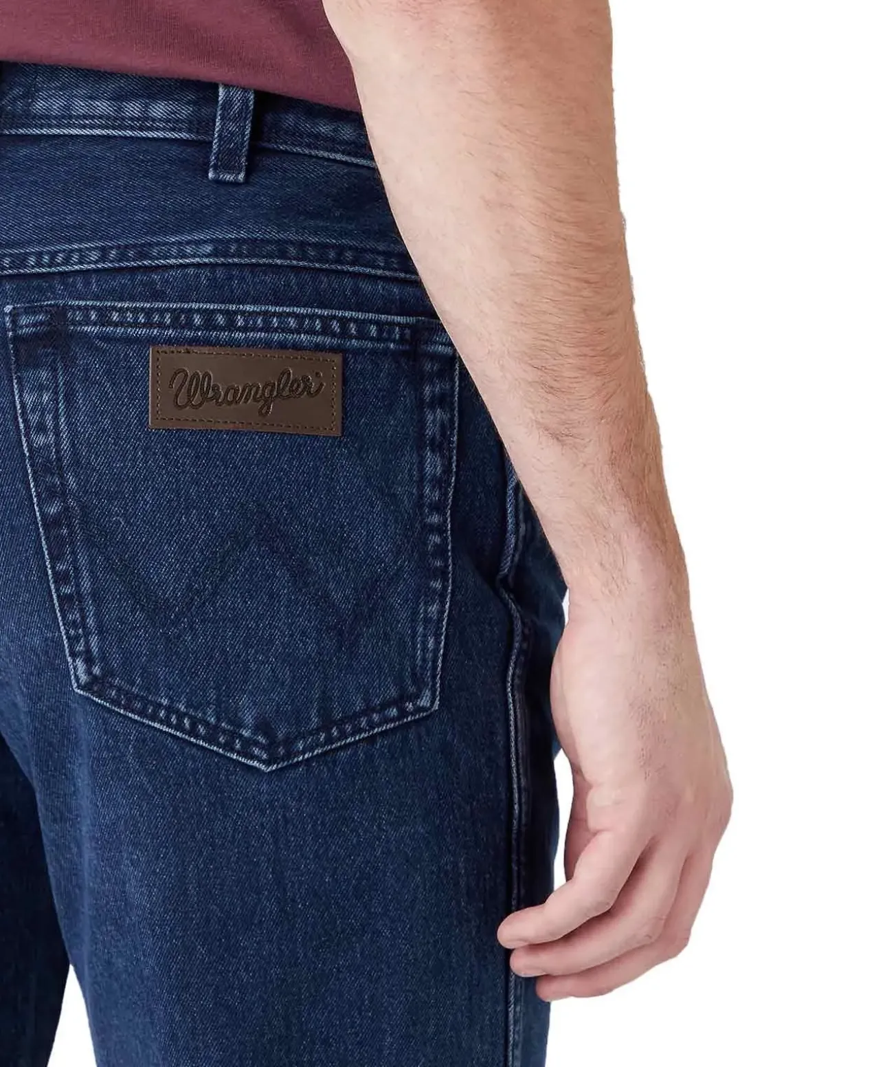 Wrangler Jeans Original Fit Texas in Coalblue Stone
