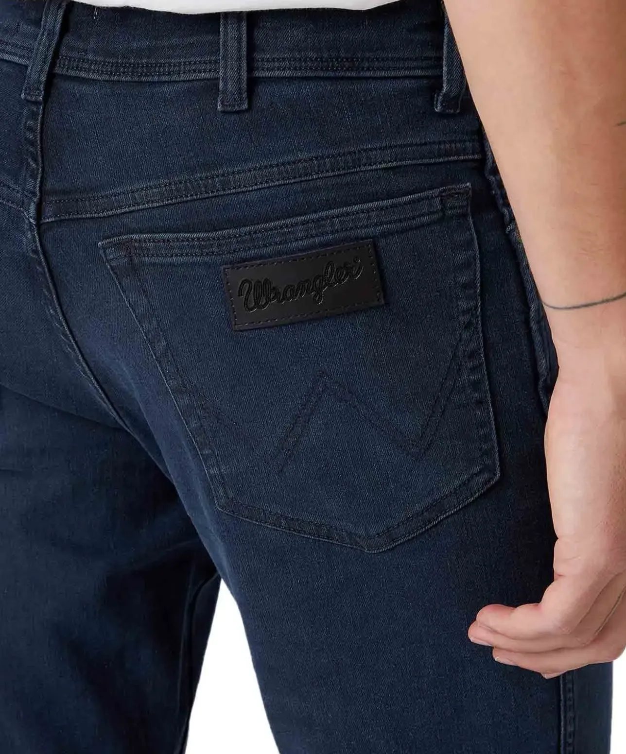 Wrangler Jeans Slim Fit Texas Slim in blauem Bruised River