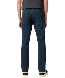 Wrangler Jeans Straight Fit Greensboro in Iron Blue