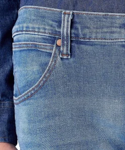 Wrangler Jeans Tapered Fit Larston in Blue Fever