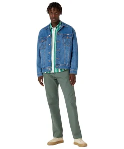 Wrangler Jeansjacke mit Anti Fit in Stonewash