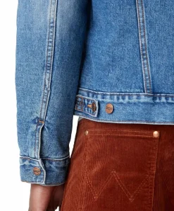 Wrangler Jeansjacke Sherpa mit Teddy-Futter in 3 Years