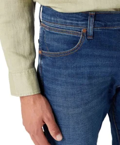 Wrangler Larston Jeans Tapered in Used Waschung
