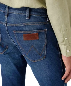 Wrangler Larston Jeans Tapered in Used Waschung