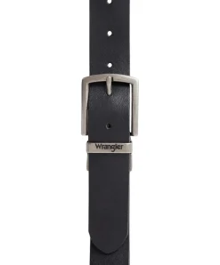 Wrangler Ledergürtel 2 Sided in Schwarz