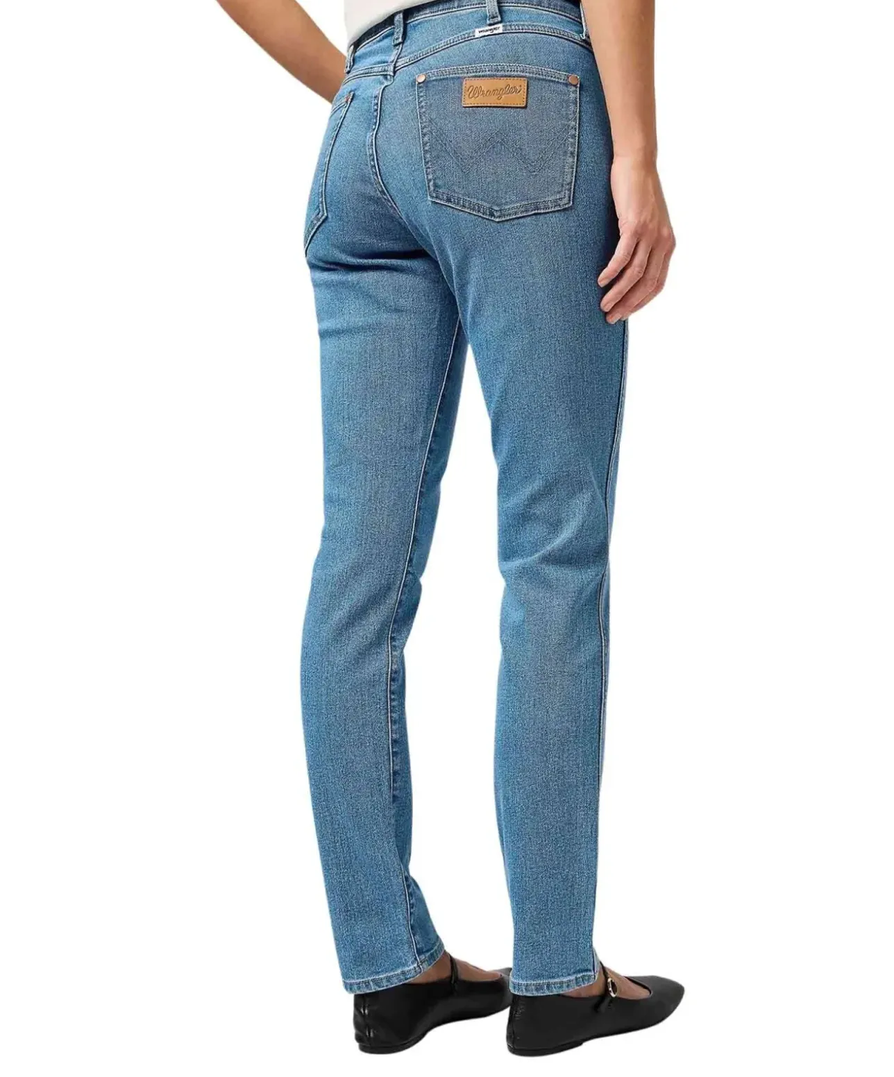 Wrangler Piper Jeans in Velvet Sky mit mittlerer Bundhöhe