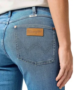 Wrangler Piper Jeans in Velvet Sky mit mittlerer Bundhöhe