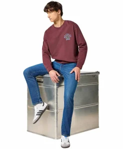 Wrangler River Jeans in Sundown Blue-Waschung