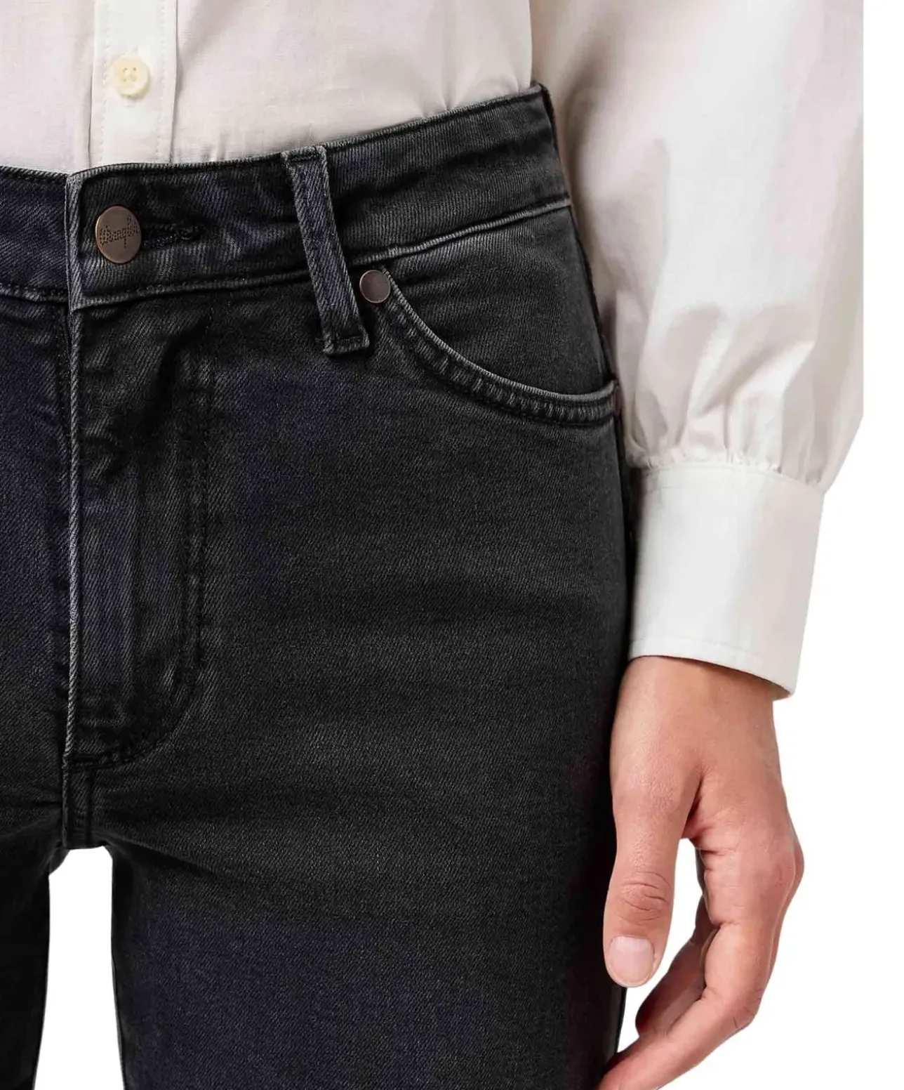 Wrangler Skinny Jeans Sienna in Sultry Blackout