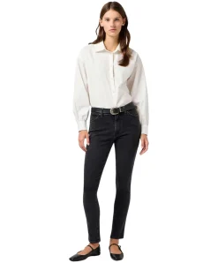 Wrangler Skinny Jeans Sienna in Sultry Blackout