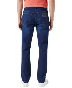 Wrangler Texas Slim fit Jeans in Dunkelblau