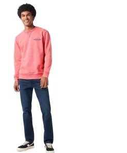 Wrangler Texas Slim Jeans in blue black Waschung