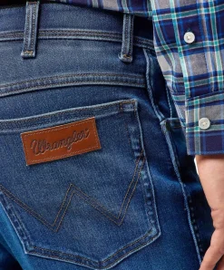 Wrangler Texas Stretch Jeans in Verdant Tone