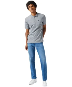 Wrangler Texas Stretch Jeans in blauer High-Stretch-Qualität
