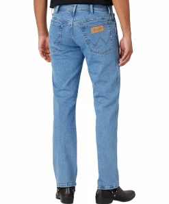 Wrangler Texas Stretch Jeans in hellblauer Waschung