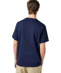 Wrangler T-Shirt Frame mit Logo in Dunkelblau