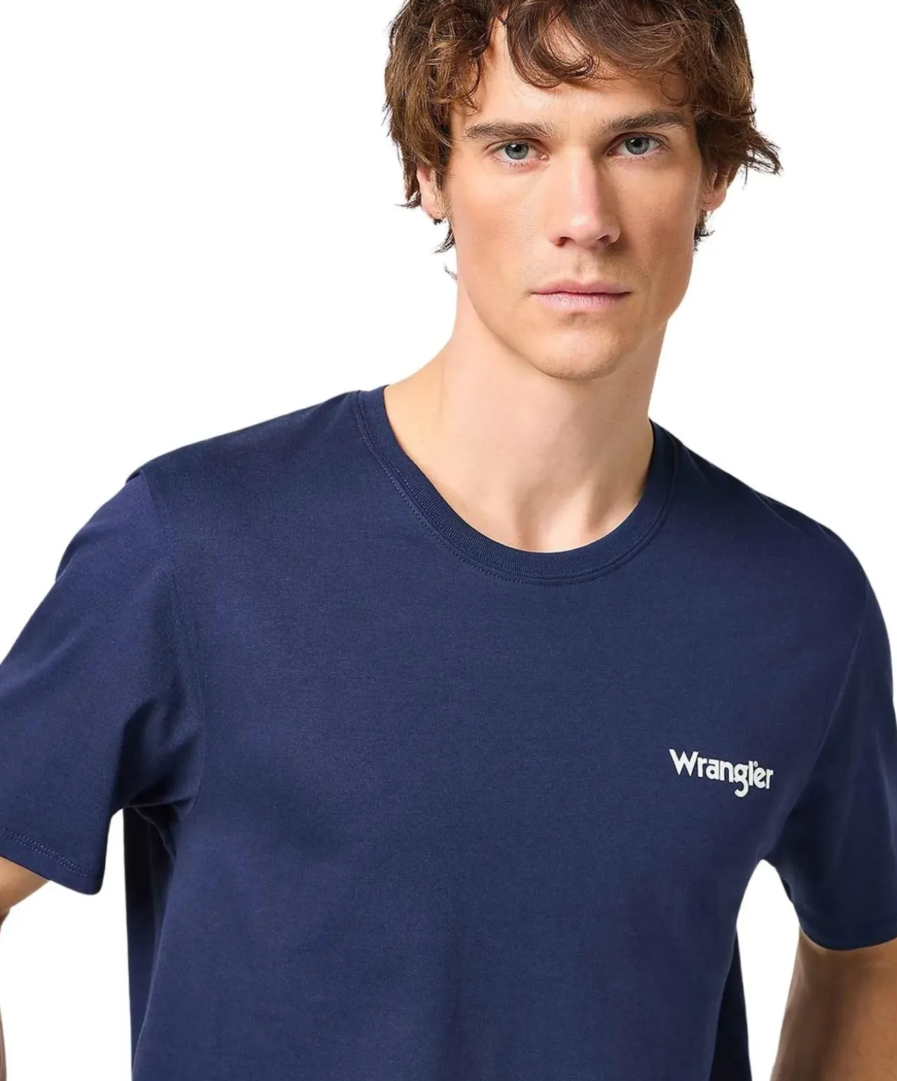 Wrangler T-Shirts Sign Off Tee in Real Navy im 2er-Pack
