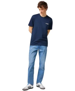 Wrangler T-Shirts Sign Off Tee 2er-Pack in Dunkelblau
