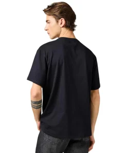 Wrangler T-Shirts Solid Tee in Schwarz
